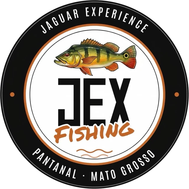 Selo JEX Fishing, Jaguar Experience, Pantanal, Mato Grosso
